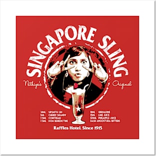 Singapore Sling Posters and Art